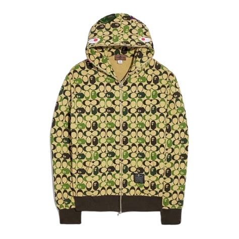 bape coach jacket replica|bape x coach pullover hoodie.